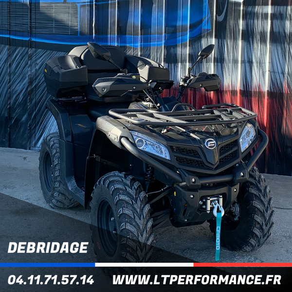 Débridage de Vitesse Maximale sur T3 60km/h Quad CF Moto 520 CForce - Spécialiste en Optimisation de Quads à Lédenon